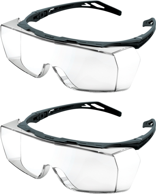 오토스 무색 보안경 B-626ASF, 투명, 2개