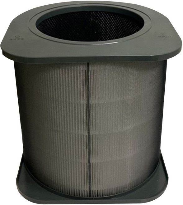 PUREBURG 淨博 高效HEPA 2合1空氣濾網濾心 含除臭活性碳層 適用Panasonic 國際牌 NanoeX空氣清淨機 F-P75MH 15坪/F-P90MH 18坪, 1個, ZMVS9-01