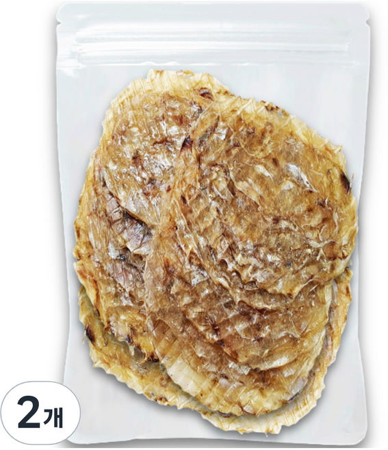 바다모아 쥐포 조미 쥐치포 중 10p, 2개, 200g