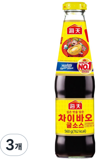 해천 차이바오 굴소스, 560g, 3개