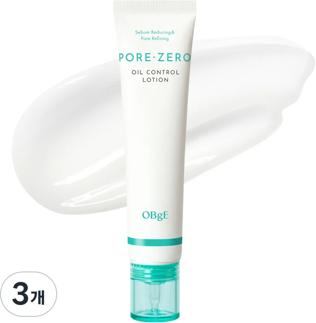 OBge 포어 제로 오일 컨트롤 로션, 70ml, 3개 - 쿠팡