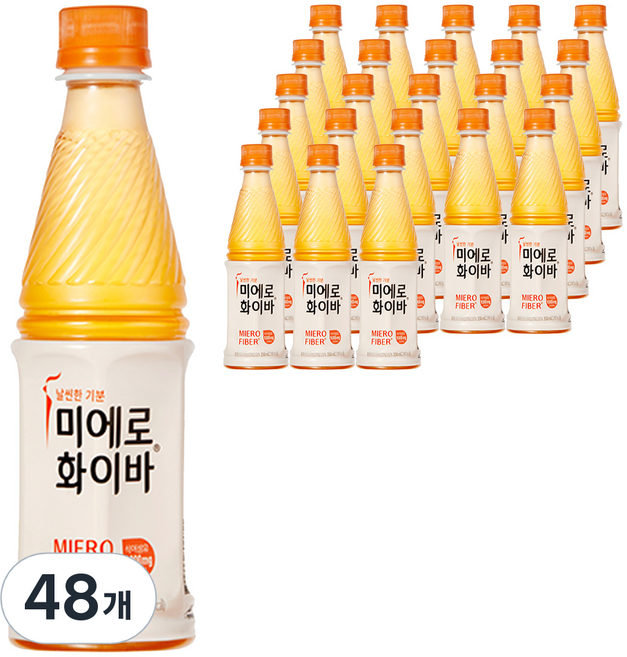 미에로화이바, 350ml, 48개