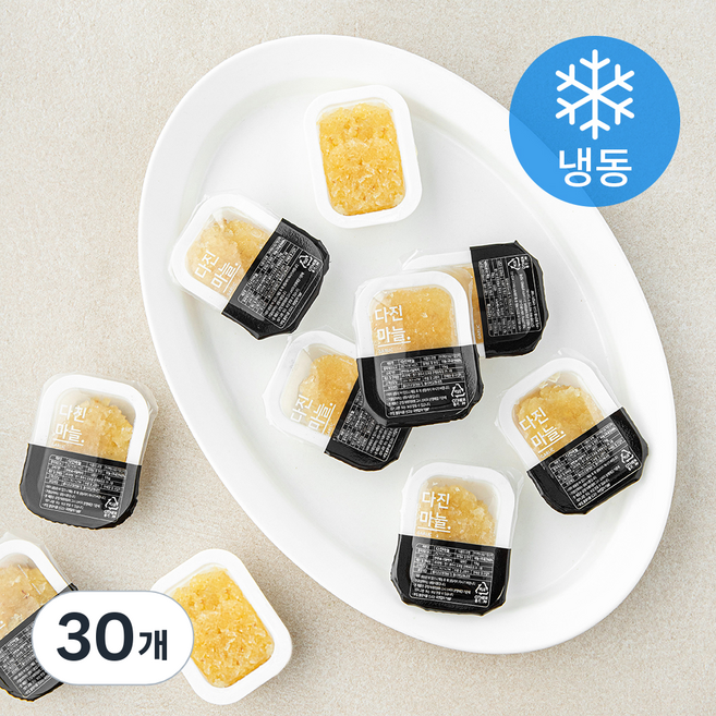 맛템 국내산 다진 마늘 (냉동), 15g, 30개