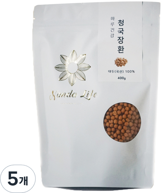 난다라이프 하루건강 청국장환, 5개, 400g