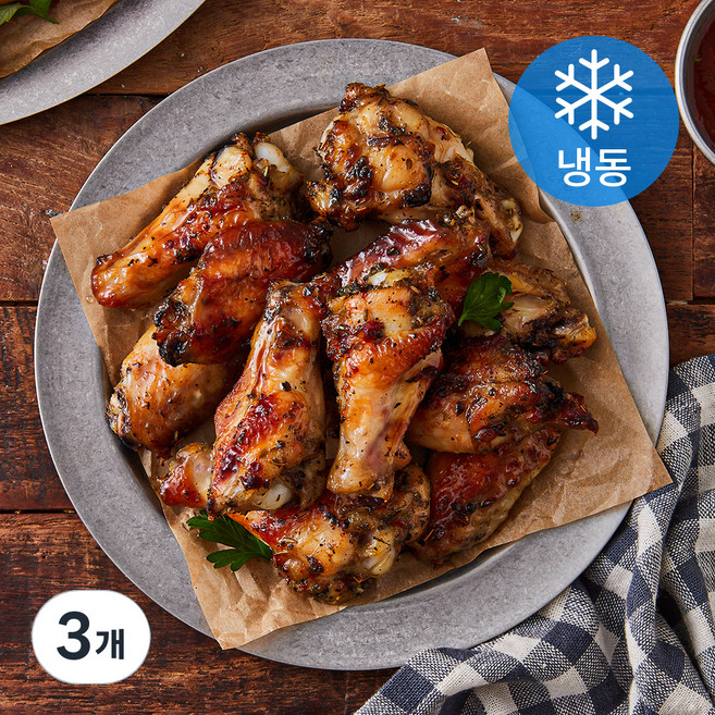 청년푸줏간 윙봉콤보 허브솔트 2인분 (냉동), 3개, 450g