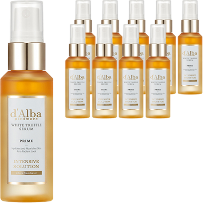 [비건뷰티] 달바 화이트 트러플 프라임 인텐시브 세럼, 50ml, 10개