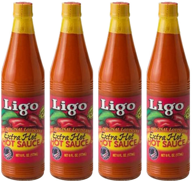 리고 루이지애나 엑스트라 핫소스177ml, 177ml, 4개