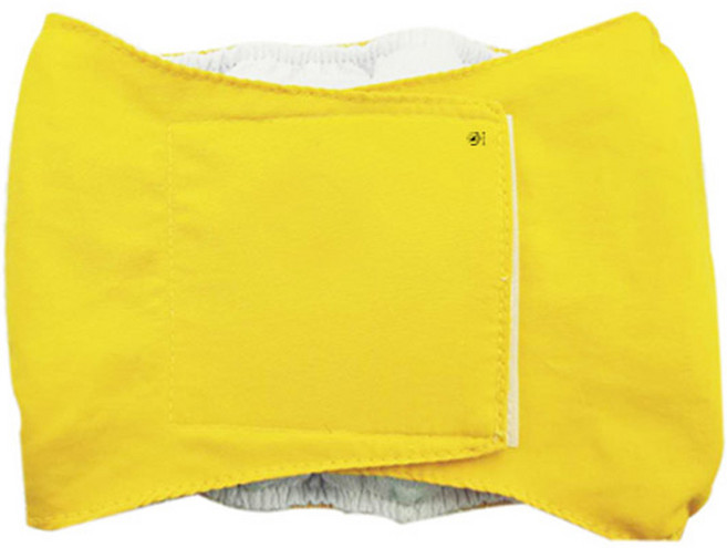 딩동펫 강아지 방수 매너벨트 옐로우, 소형, 1개입, 1개