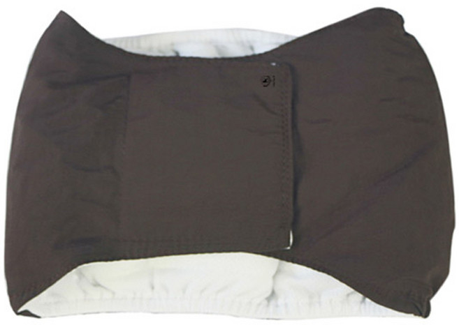 딩동펫 강아지 방수 매너벨트 브라운, 소형, 1개입, 1개