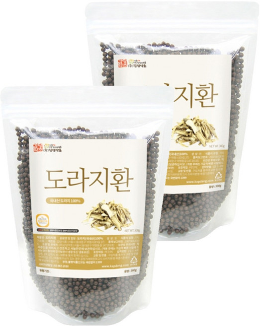 갑당약초 도라지환, 2개, 300g