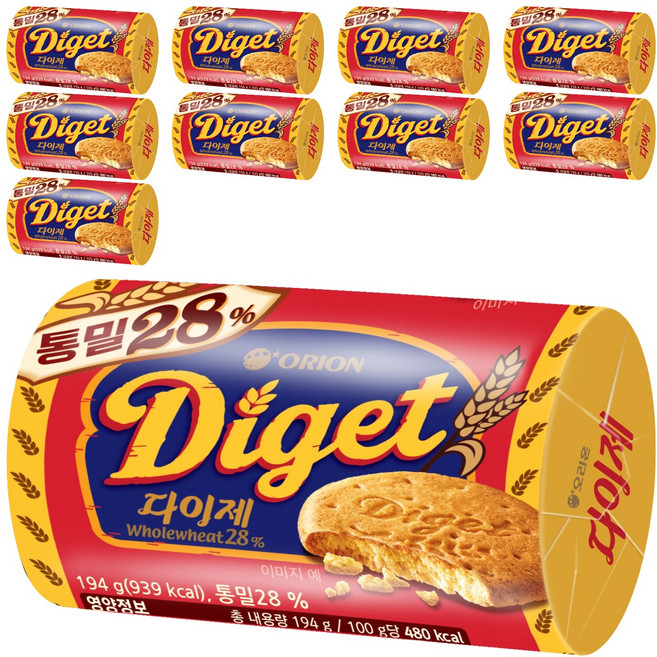 닥터유 다이제, 194g, 10개