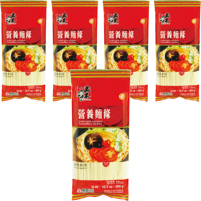 五木 營養麵條, 300g, 5包