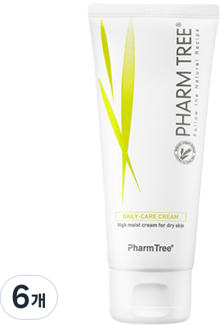 팜트리 데일리 케어 크림, 6개, 100ml