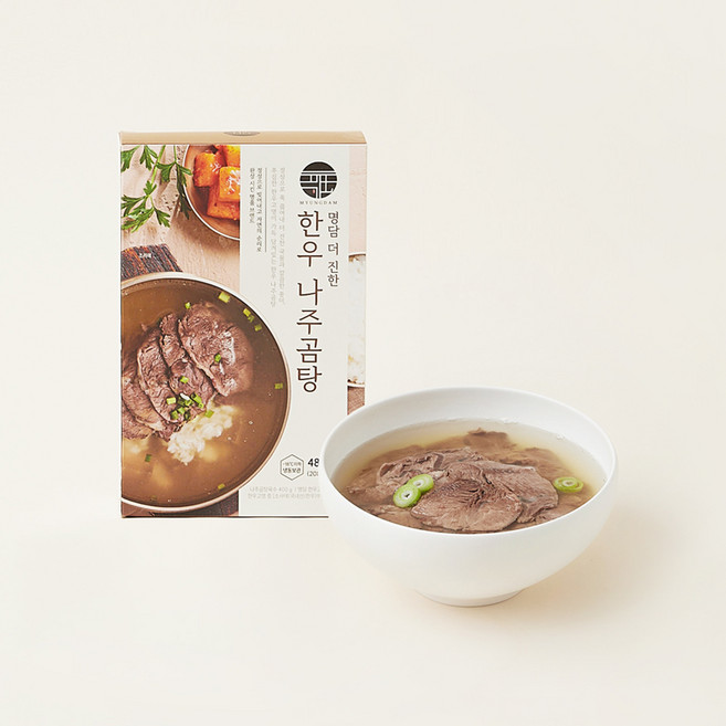 명담 더 진한 한우 나주곰탕 (냉동), 480g, 1개