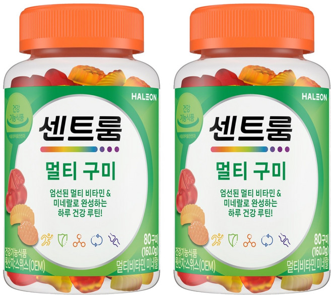 센트룸 멀티 구미 비타민, 80정, 2개