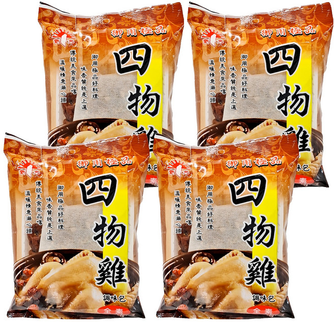 新光洋菜 四物雞調味包, 60g, 4包