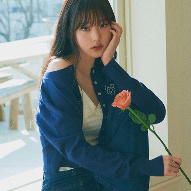 rolarola 女款鈕扣修身開襟衫