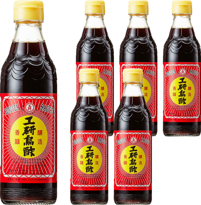 KONG YEN 工研 烏酢, 300ml, 6瓶