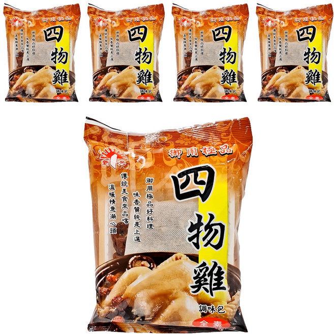 新光洋菜 四物雞調味包, 60g, 5包