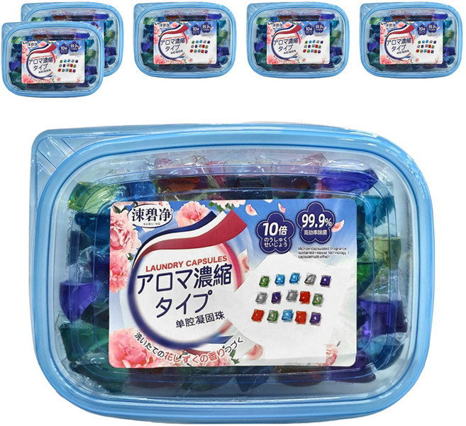 涑碧淨 單腔濃縮洗衣凝珠, 6盒, 100顆