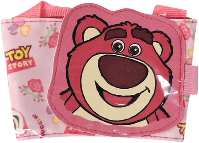 Disney 迪士尼 立體造型杯套, 熊抱哥 粉色, 1個