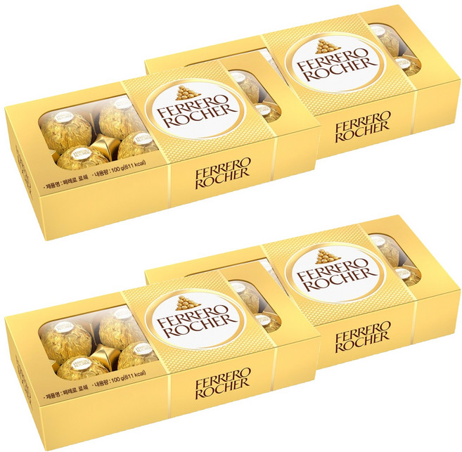 페레로로쉐 8개입, 100g, 4개