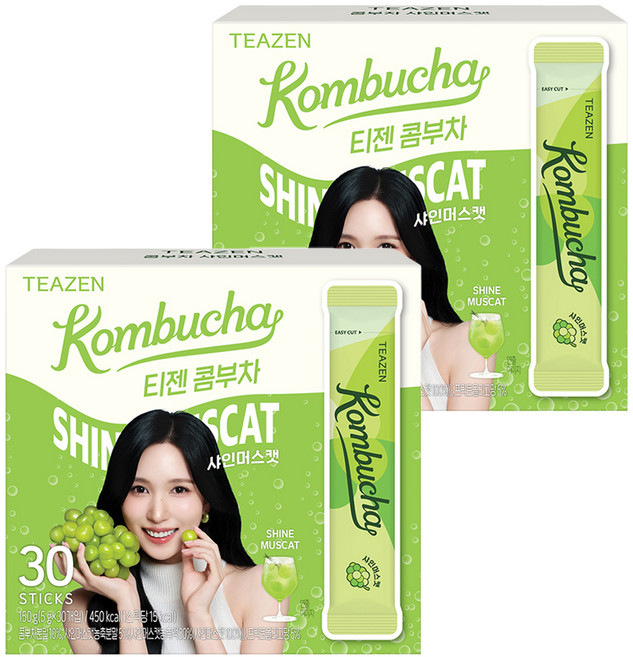 티젠 콤부차 샤인머스캣, 5g, 30개입, 2개