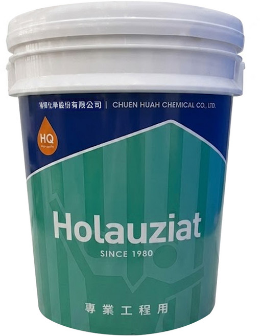 Holauziat 雨漏熱 防水防熱膠 1015 米黃 20kg, 18.9L, 1桶