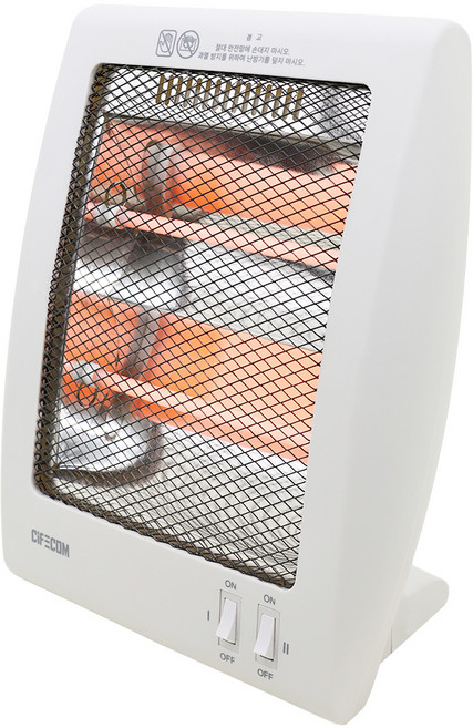 시프이컴 석영관 전기 히터, CIF-FH03W, 혼합색상