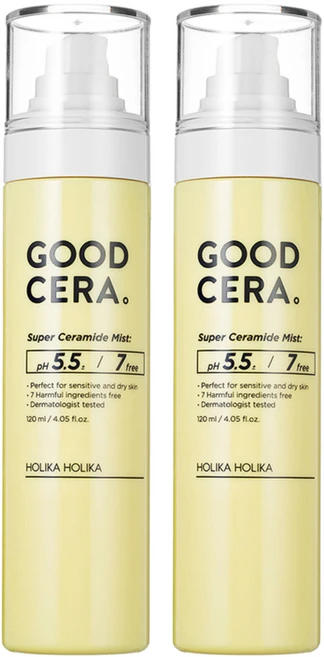 홀리카홀리카 굳세라 수퍼 세라마이드 미스트, 120ml, 2개 - 쿠팡
