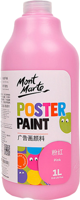Mont Marte 蒙瑪特 廣告顏料 MPST0108CN, 1色, 1L