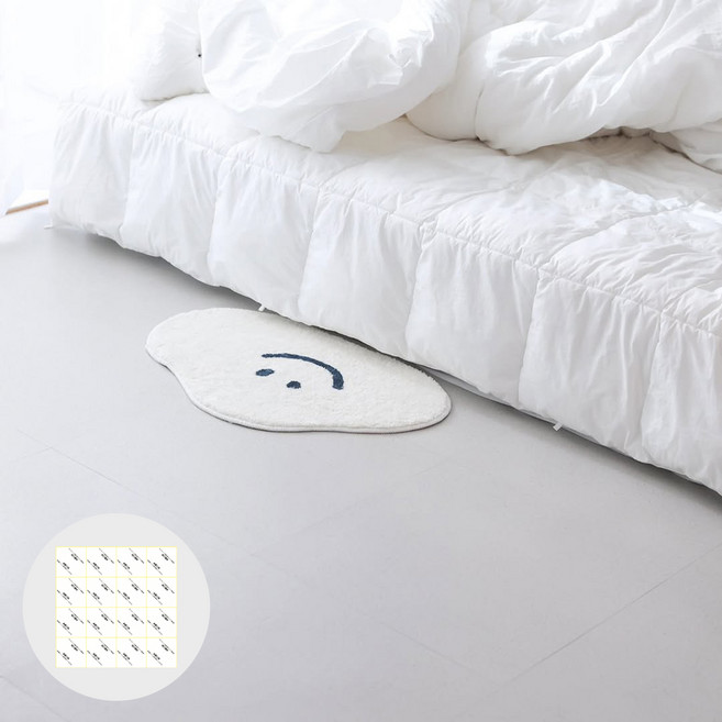 시트몰이 두꺼운 3T 데코타일 45.5 x 45.5 cm 6p + 스티커 32p 세트, 샌드 라이트, 1세트