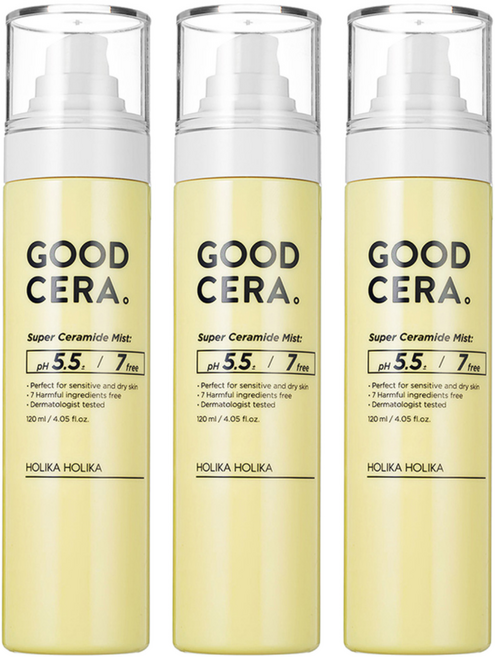 홀리카홀리카 굳세라 수퍼 세라마이드 미스트, 120ml, 3개