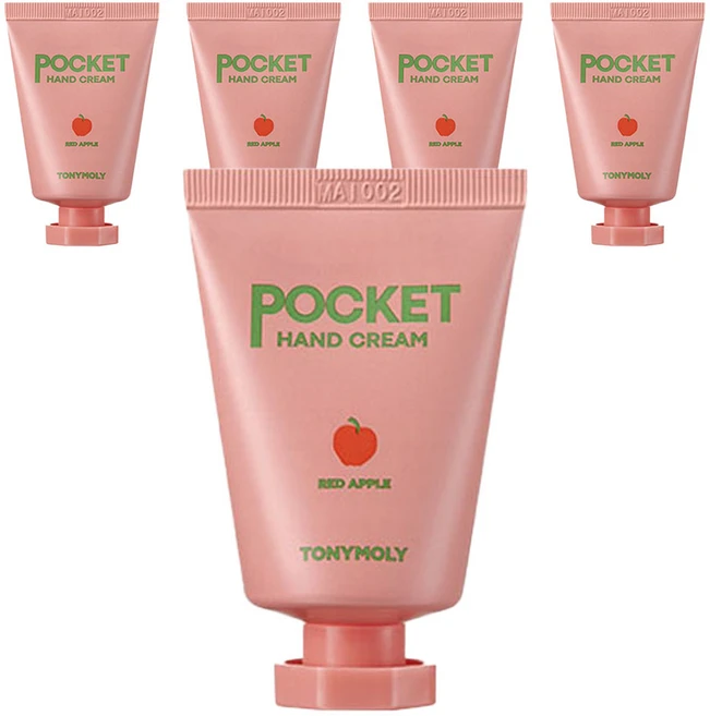 토니모리 포켓 핸드크림 RED APPLE, 5개, 30ml - 쿠팡