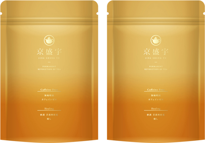 京盛宇 無咖啡因 修護 苦蕎桂花茶, 5g, 10包, 2袋