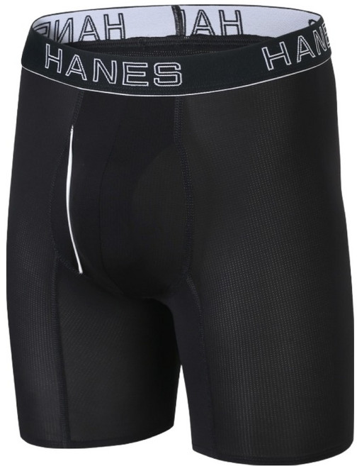 헤인즈 남성용 컴포트 플렉스 핏 박서 브리프 메쉬