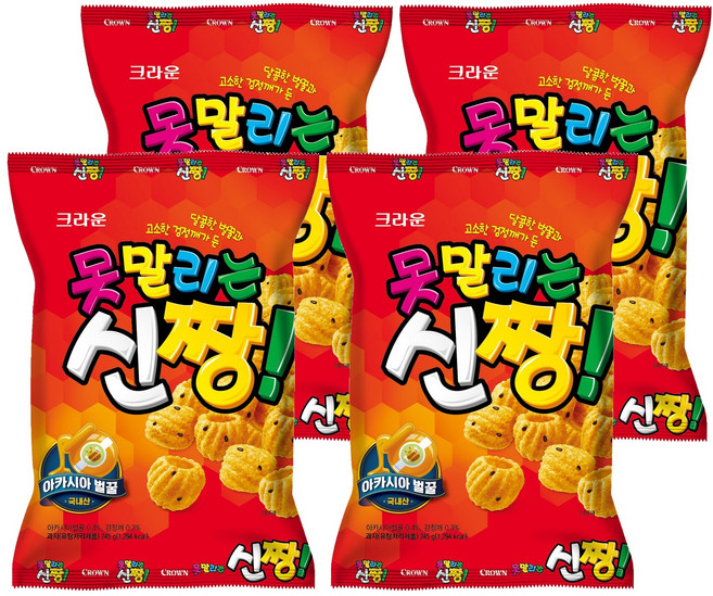 못말리는신짱, 245g, 4개