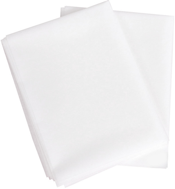 Clover 可樂牌 紙型用不織布 70% 聚酯纖維/30% 嫘縈 日本製, 白色, 2片