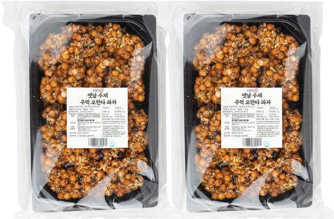 하양댁 옛날 수제 주먹 오란다 과자, 2개, 320g