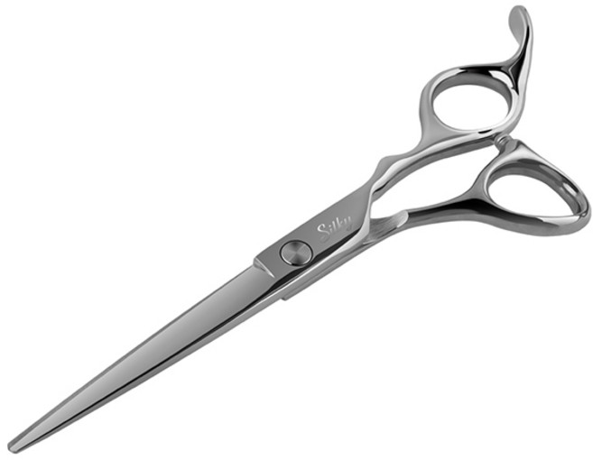 바비온 EL 일자 미용가위 HE-601S 17.5cm, 1개