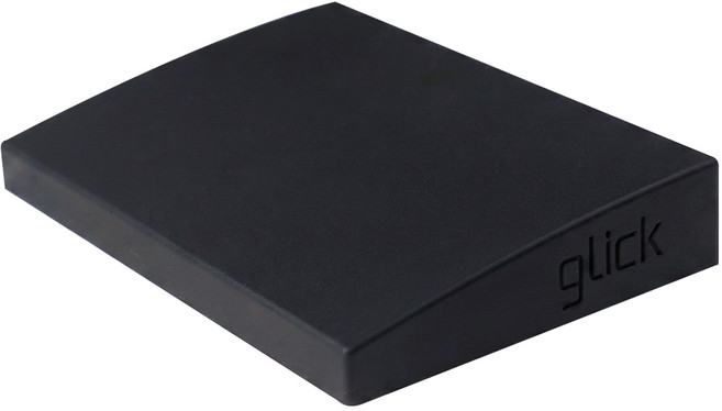 지클릭커 실리콘 팜레스트 넘버키 손목받침대, 블랙, 1개