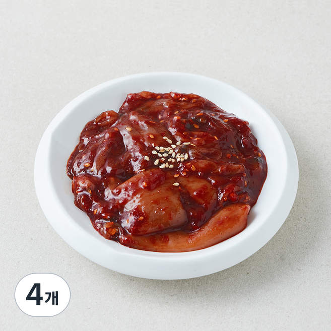 꼴뚜기젓, 230g, 4개