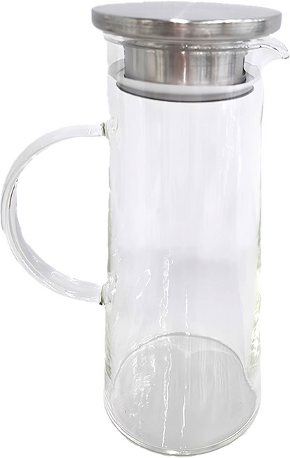 FOREVER 耐熱玻璃把手水壺, 1.5L, 1個, 透明