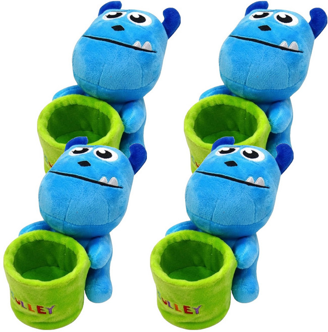 MONSTERS INC. 怪獸電力公司 毛怪毛絨置物桶 17.5 x 11 x 12.5cm, 藍色 + 綠色, 4個