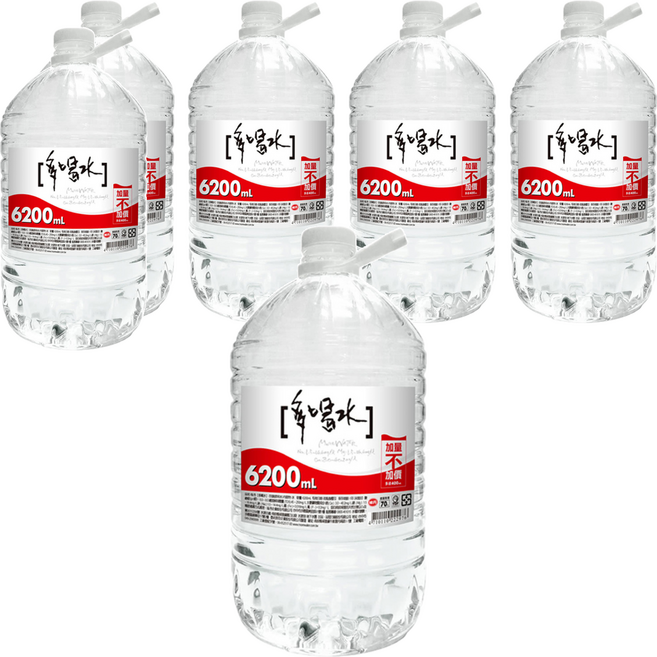 多喝水 礦泉水, 6.2L, 6桶