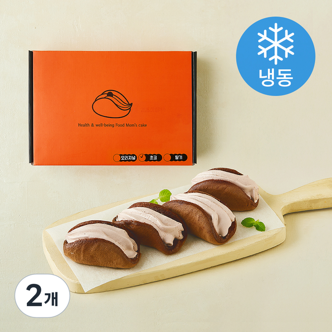 맘스케이크 청주오믈렛 초코 (냉동), 18g, 2개, 12개입