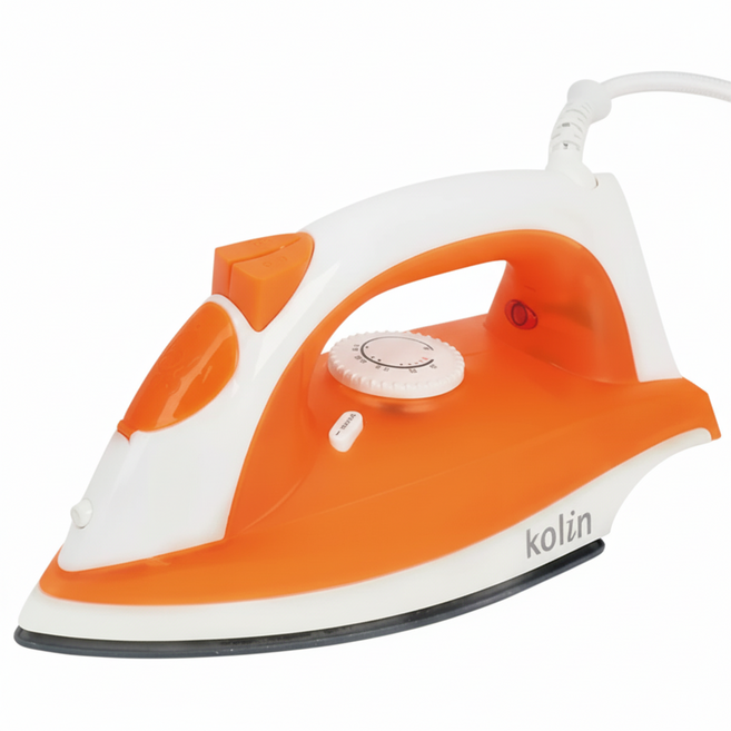 Kolin 歌林 蒸氣電燙熨斗, KAS-HCA04, 橘白色