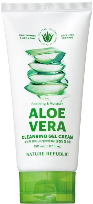 네이처리퍼블릭 수딩 앤 모이스처 알로에베라 클렌징 젤 크림, 150ml, 1개 - 쿠팡
