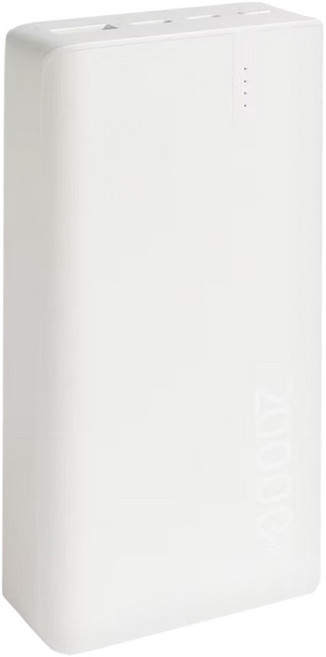 MCK 科技 PD + QC快充行動電源 20000mAh, MCK-NP1Q, 白色