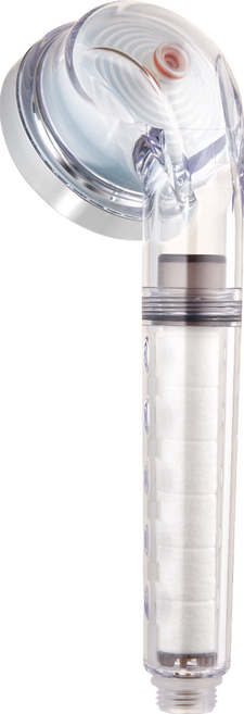 BODYLUV Vita Puresome Shower Head 純淨維他命蓮蓬頭 240 x 80mm, 1個, 透明